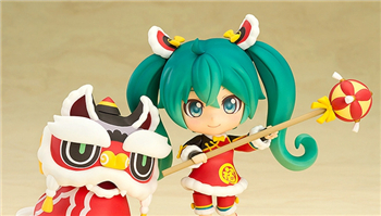 初音未来中国狮子舞Ver.手办登场 2016年12月发售